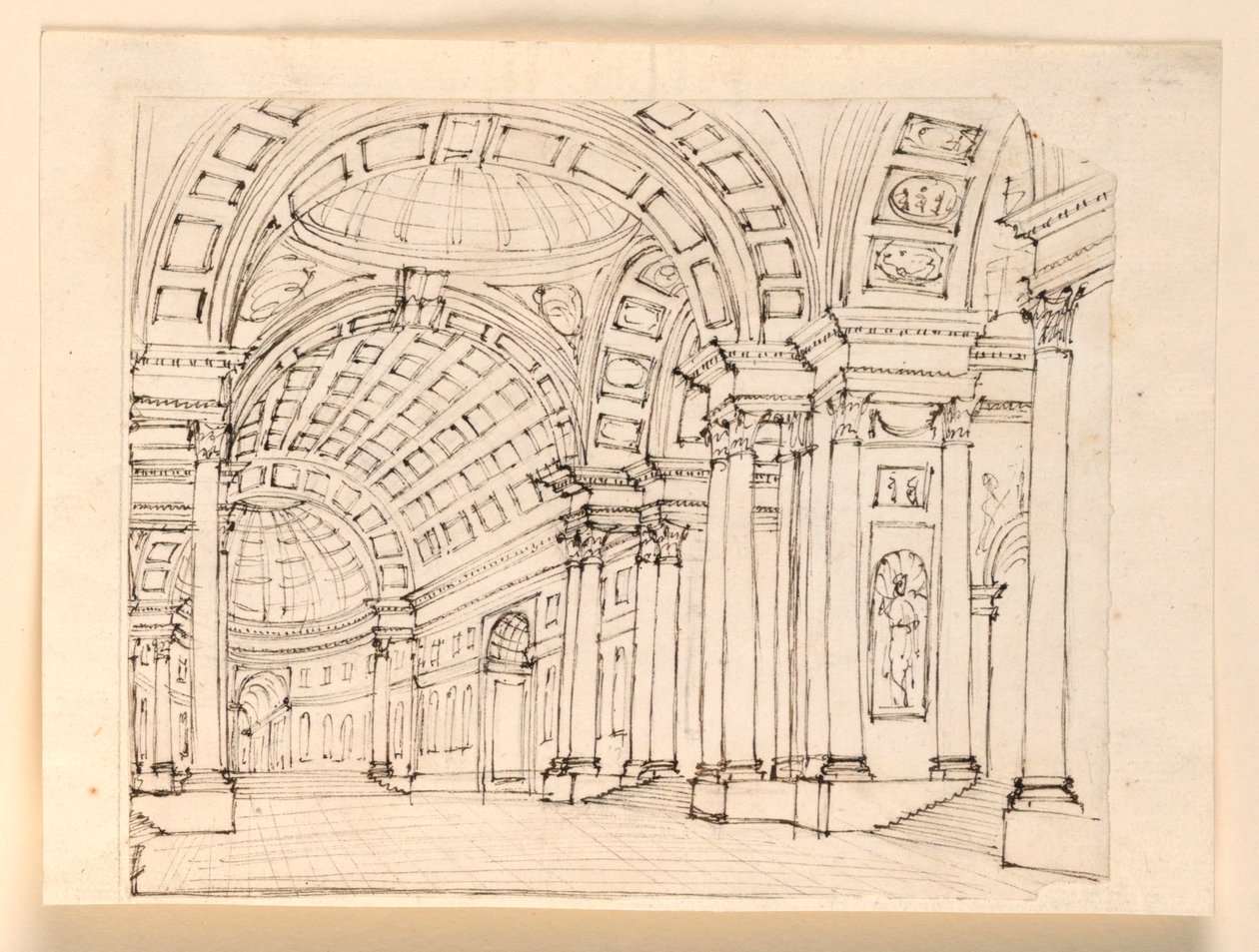 Décor de scène, intérieur du palais - Unknown artist