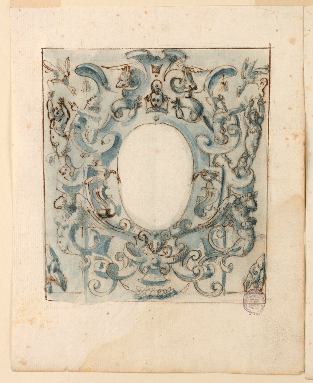 Motif de strapontin - Unknown artist