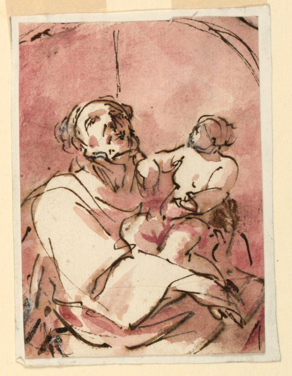Étude de Saint Joseph portant l