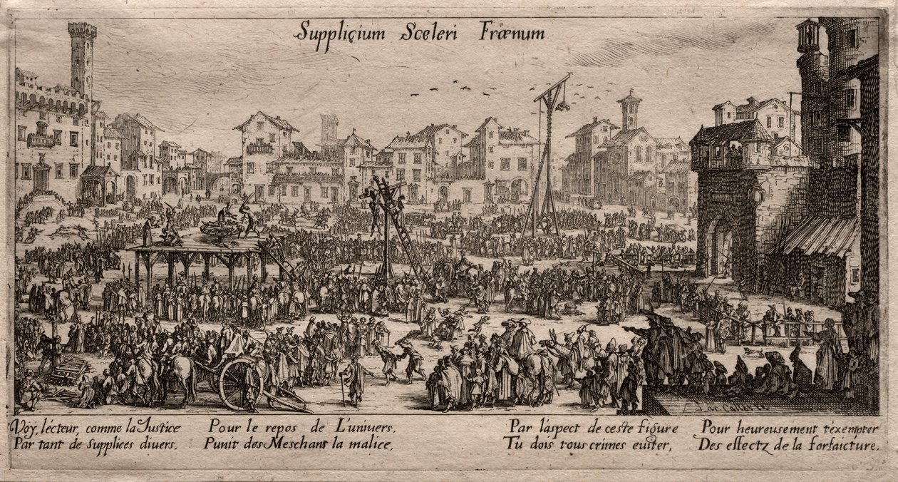 Supplicium sceleri Fraenum (Les Punitions) - Unknown artist