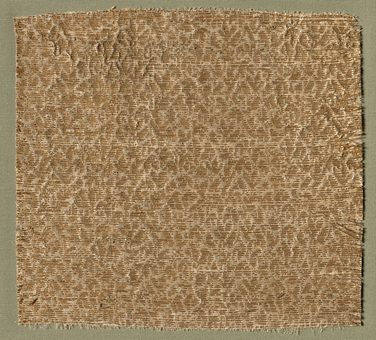 Textile avec petites feuilles - Unknown artist