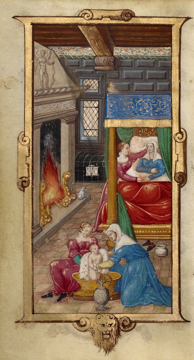La naissance de la Vierge - Unknown artist