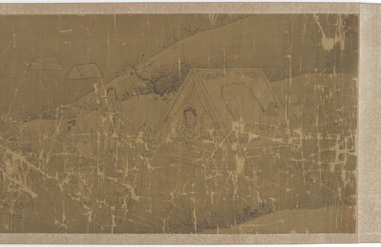 La captivité de Cai Wenji (quatre scènes) - Unknown artist