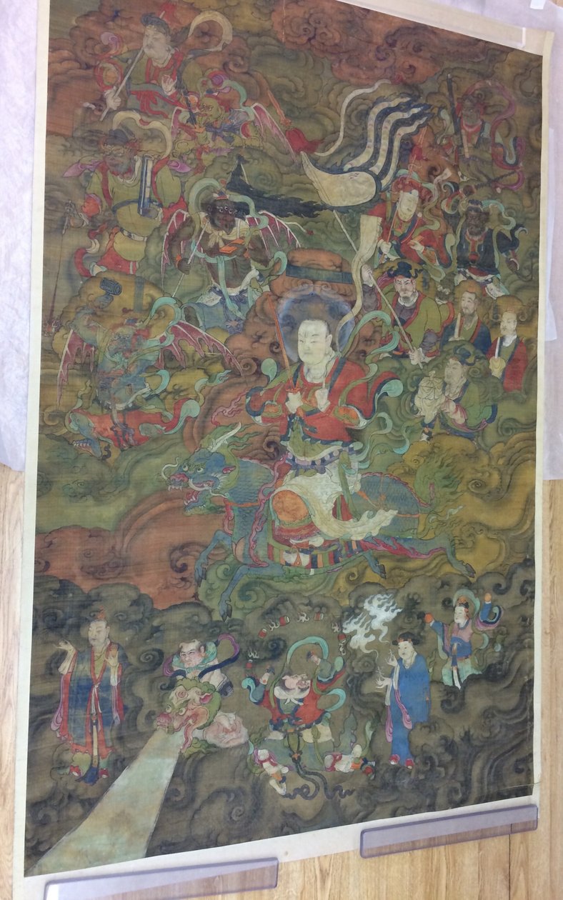 Le dieu taoïste du tonnerre et son entourage - Unknown artist