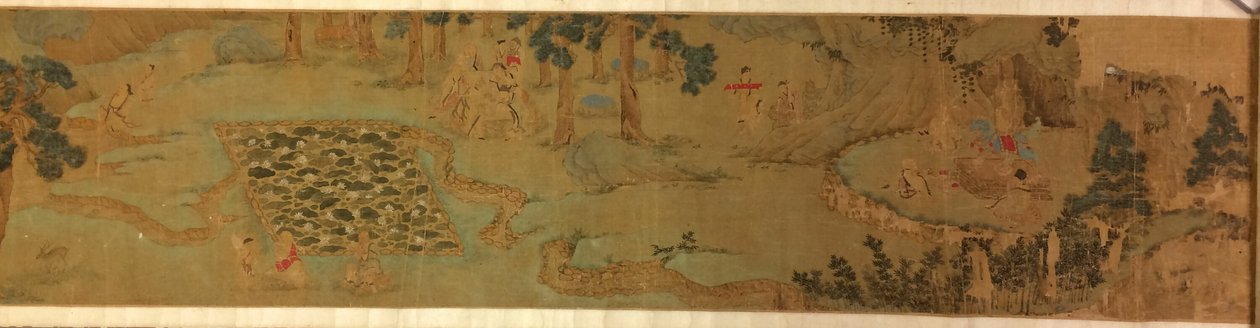 Les dix-huit sages de la Société du Lotus - Unknown artist