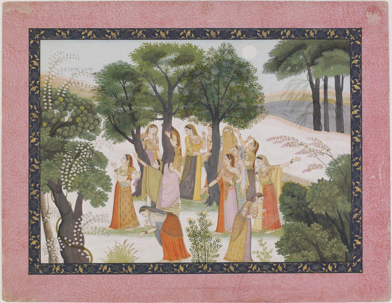 Les Gopis cherchent Krishna d