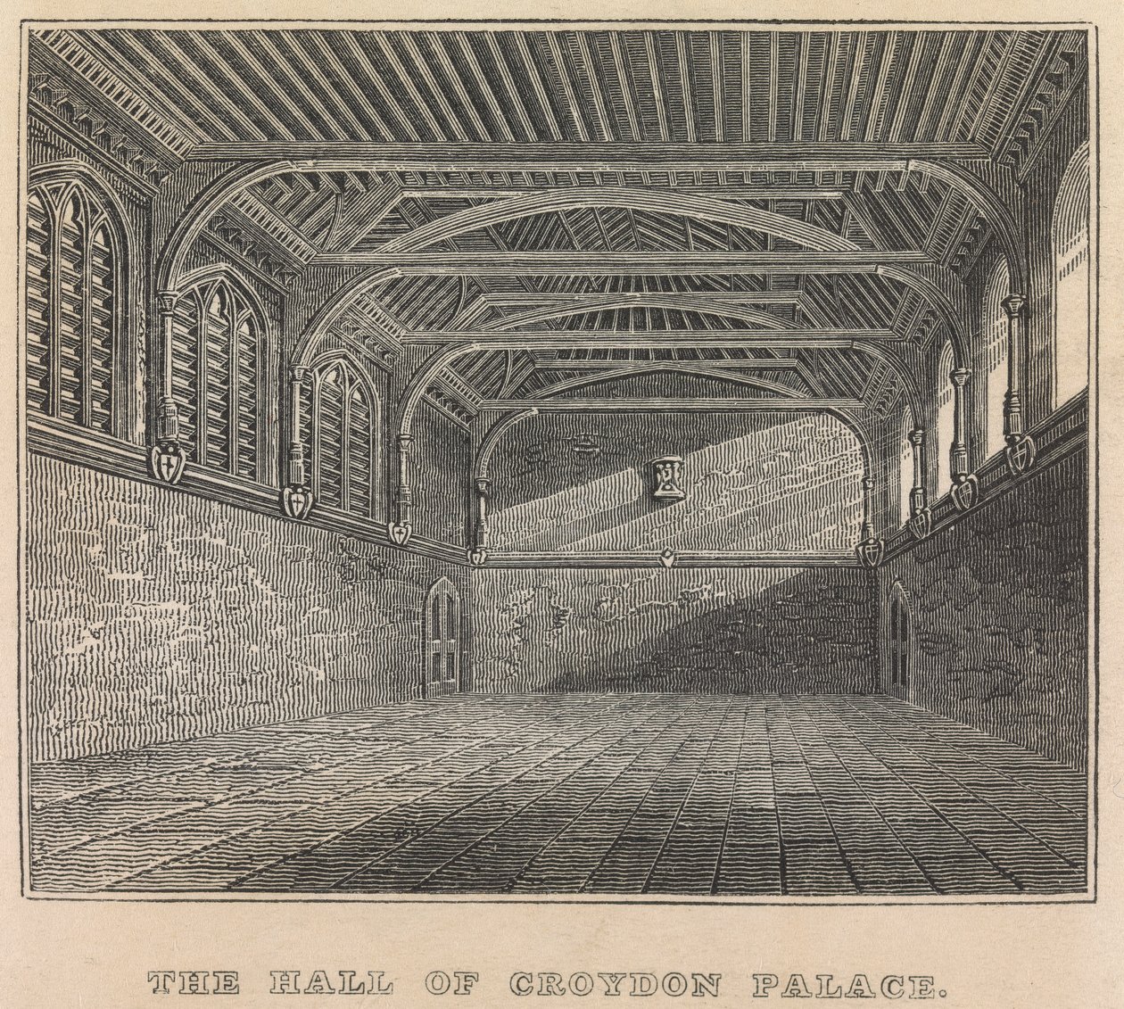 La salle du palais de Croydon; page 82 (Volume Un) - Unknown artist