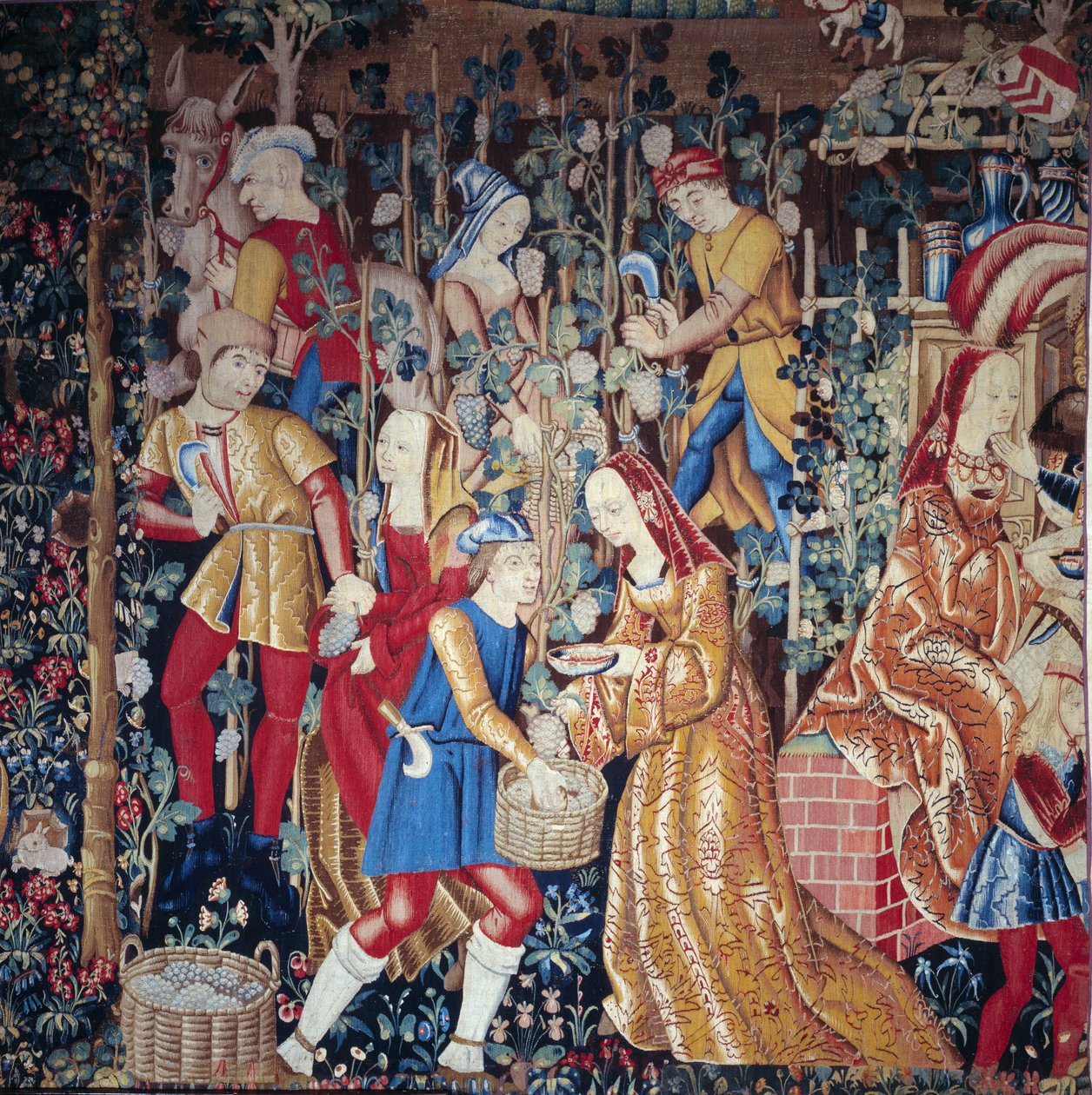 La récolte (détail) - Unknown artist