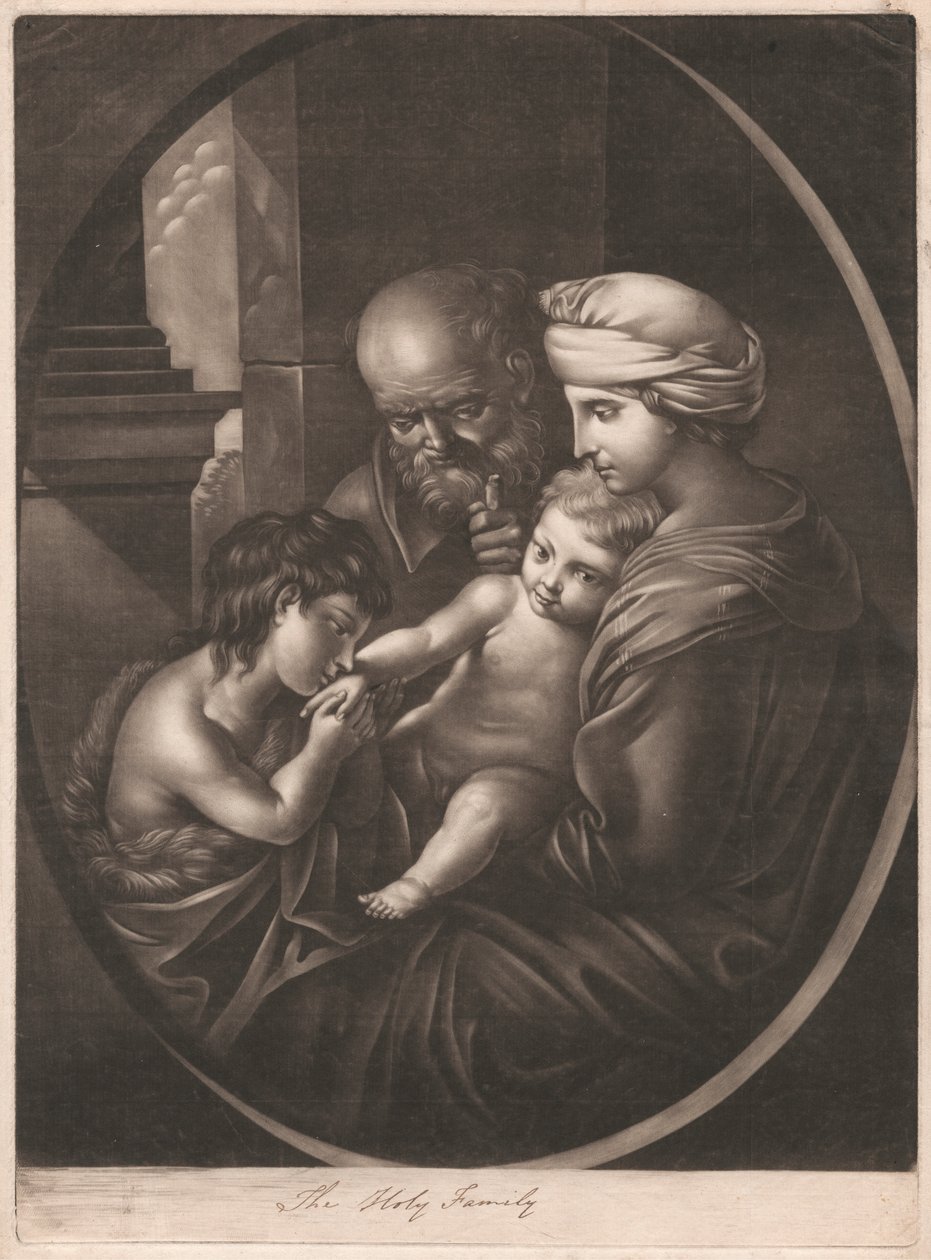La Sainte Famille - Unknown artist