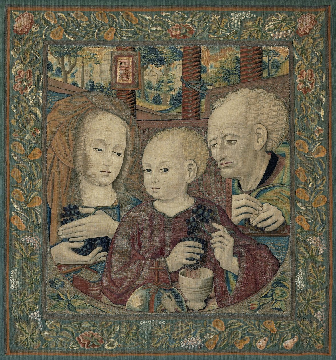 La Sainte Famille avec l