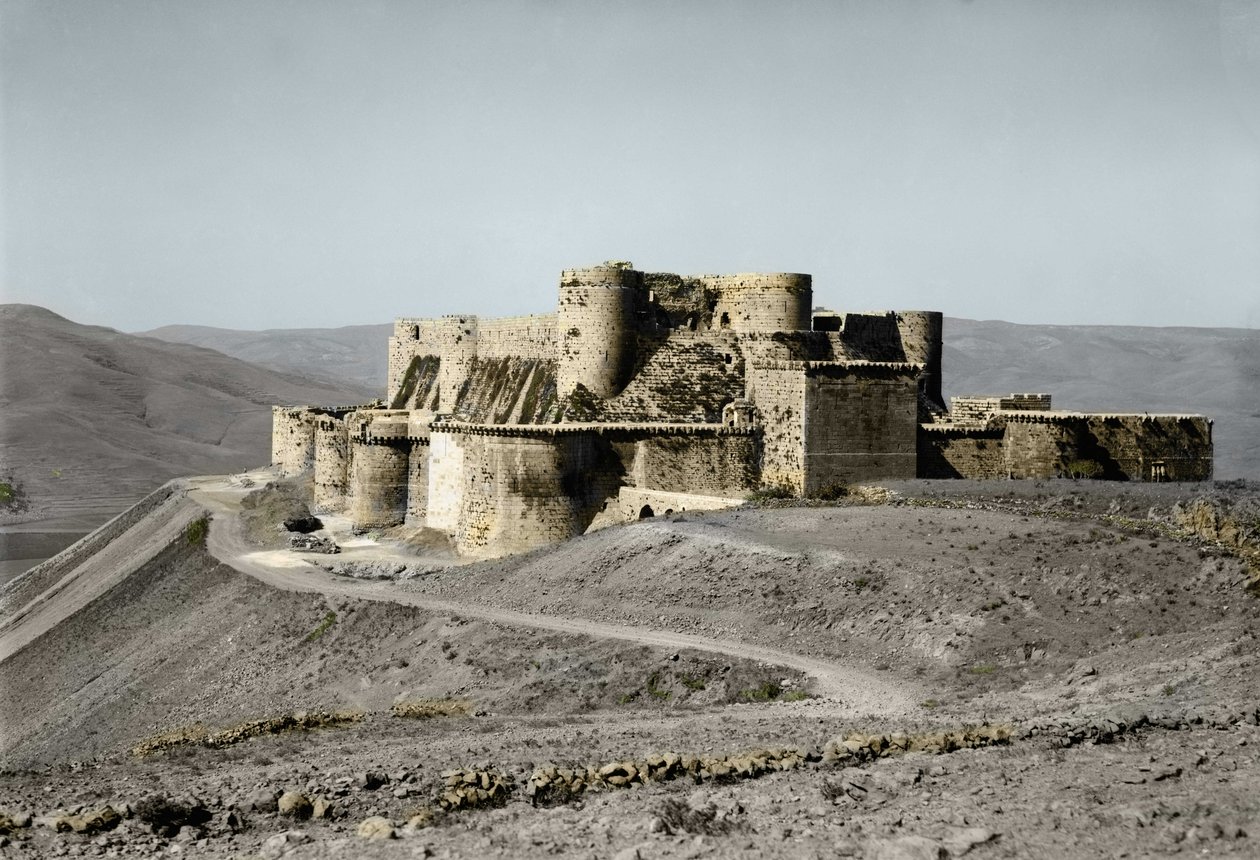 Le Krak des Chevaliers, château fort datant de la période des Croisades situé dans l