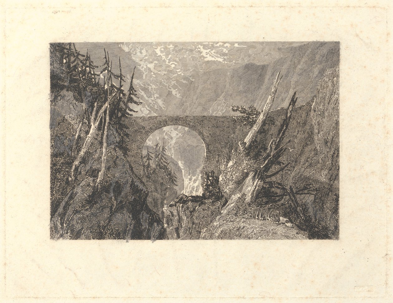 Le Petit Pont du Diable - Unknown artist