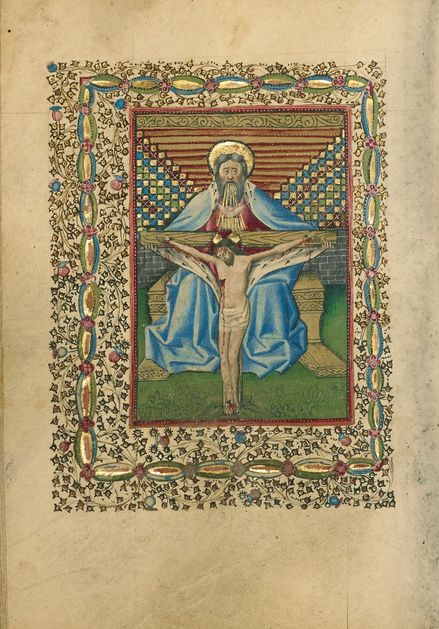 Le trône de la grâce Trinité - Unknown artist