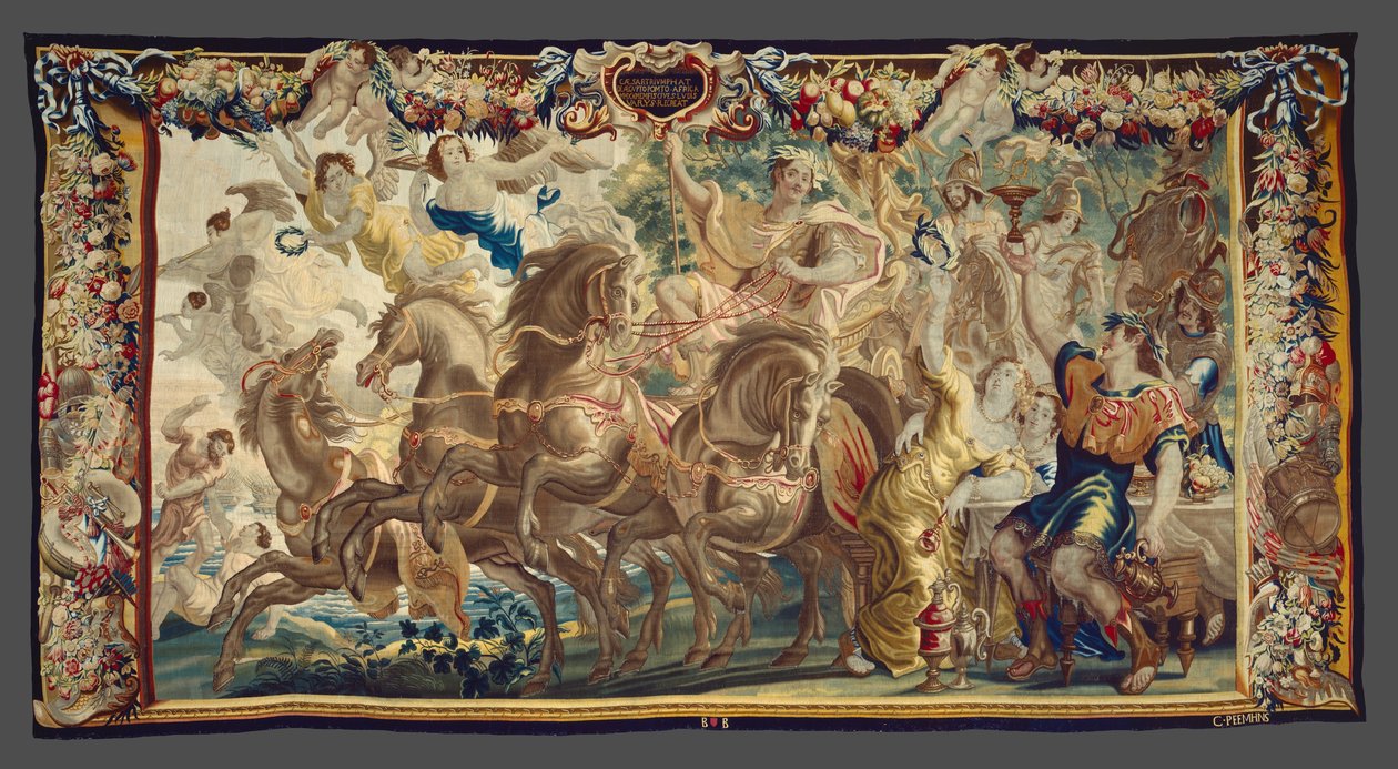 Le triomphe de César tiré de L