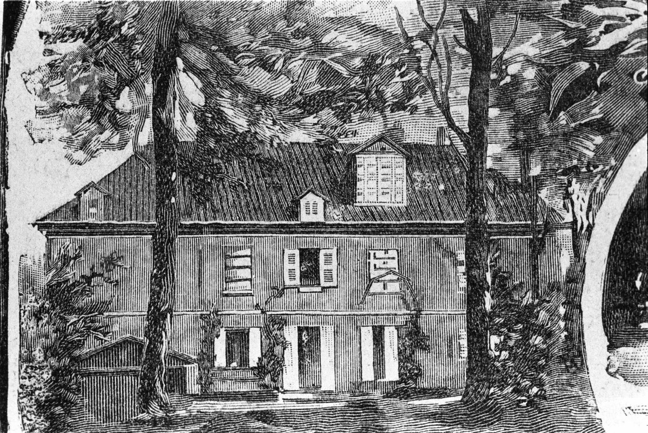 La maison de George Sand (Aurore Dupin, baronne Dudevant) (1804-1876) à Nohant-Vic (36). - Unknown artist