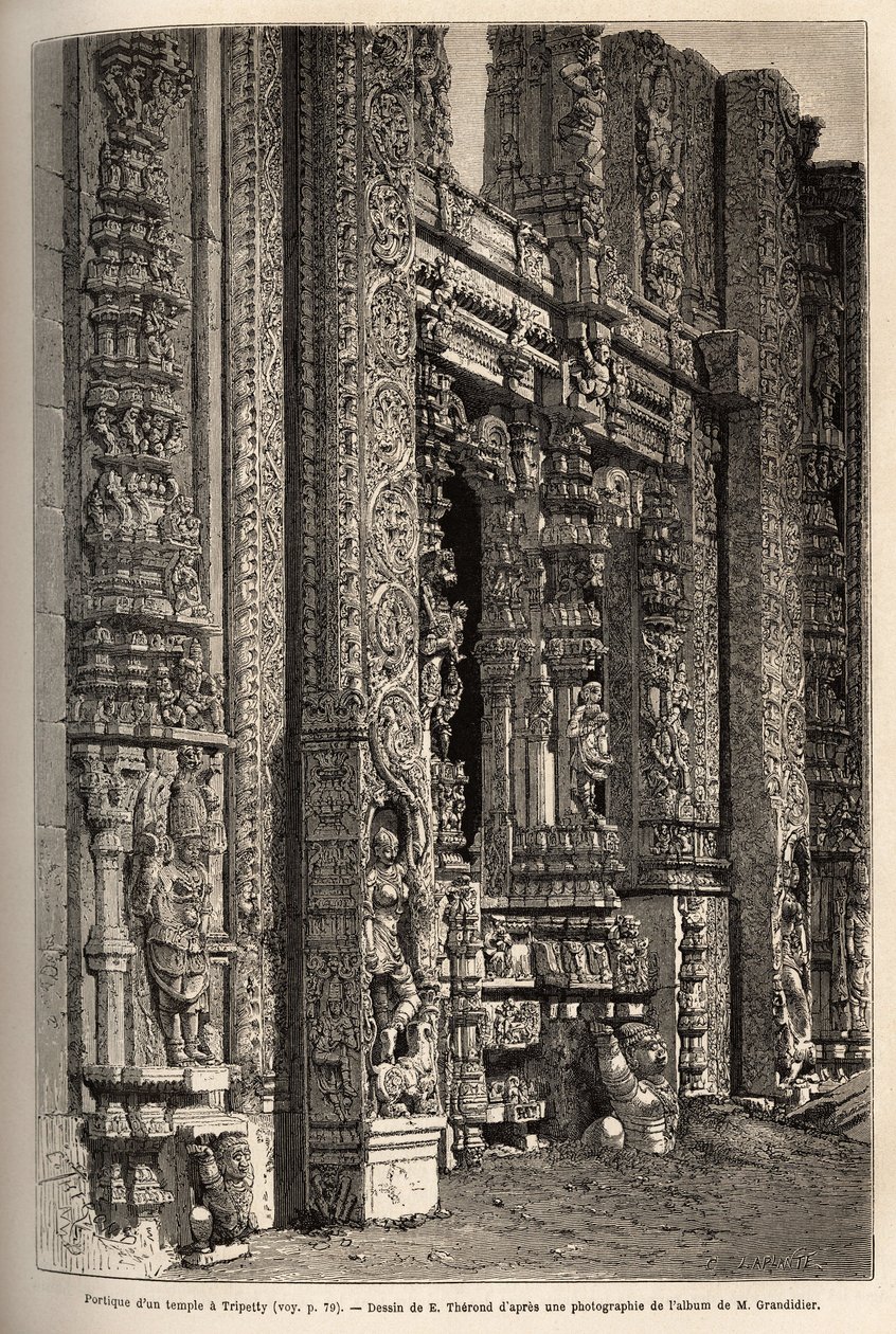 Le portique sculpté d