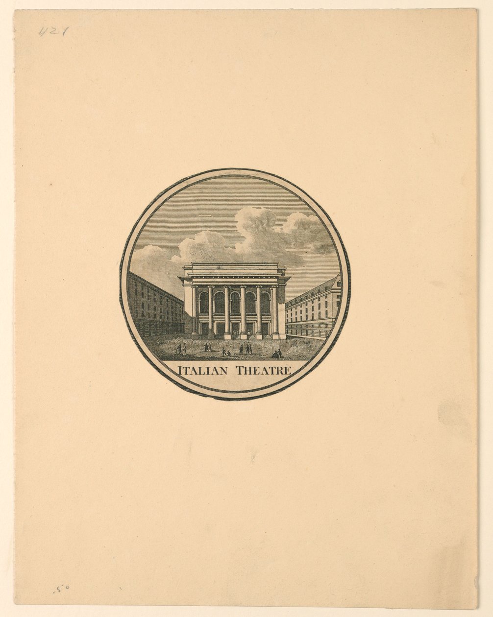 Théâtre des Italiens, Paris - Unknown artist