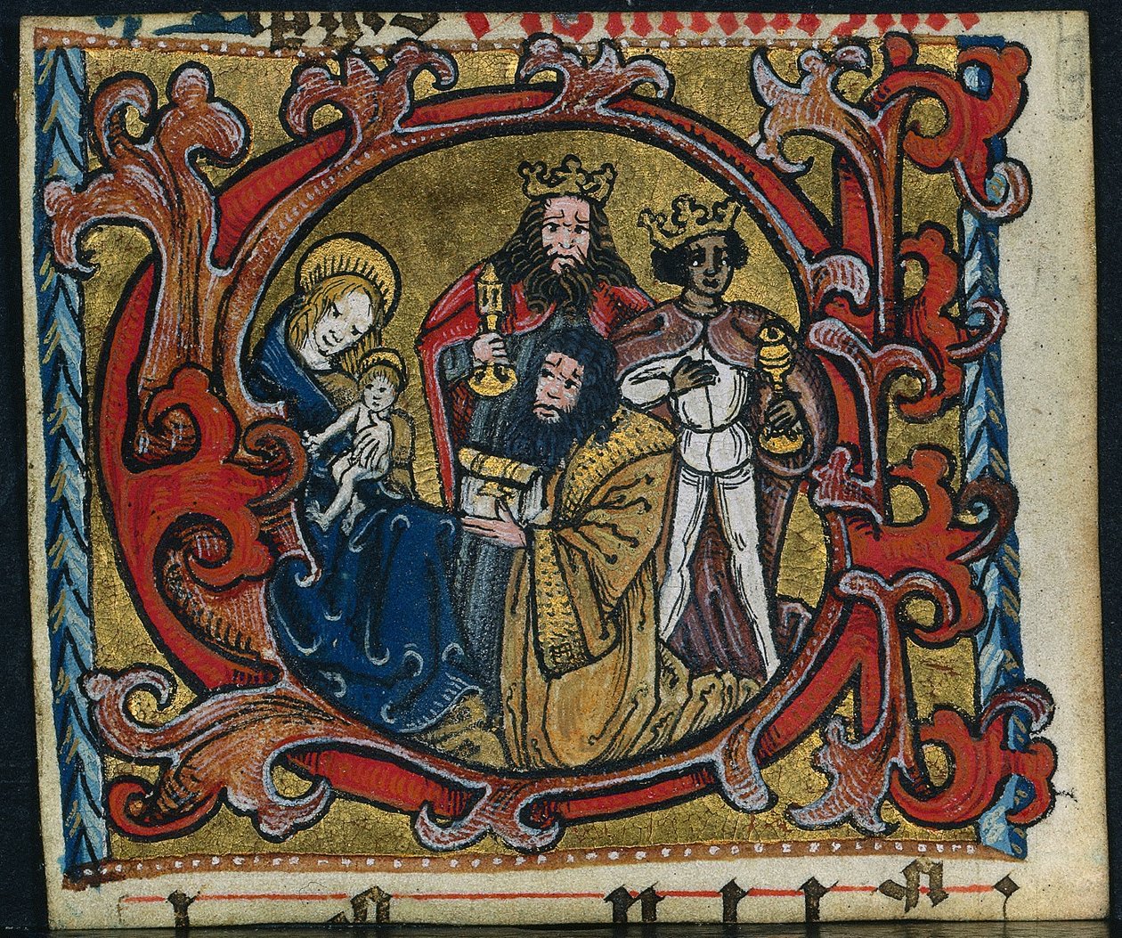 Trois découpes d