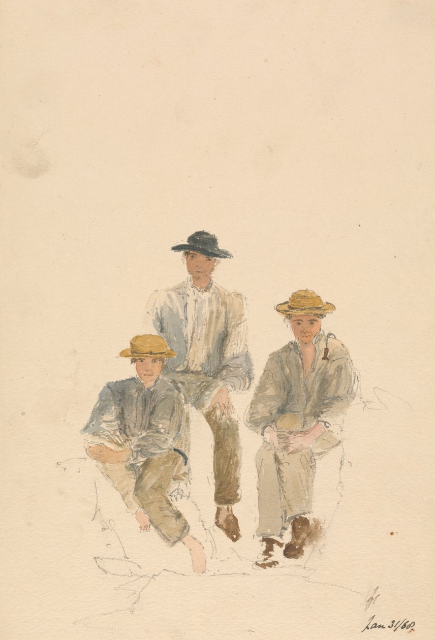 Trois hommes (31 janvier 