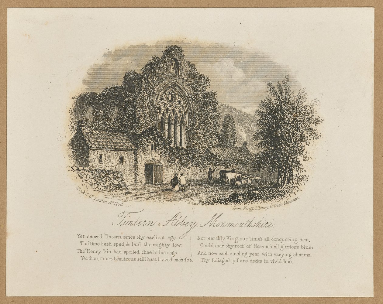 Abbaye de Tintern, Monmouthshire - Unknown artist