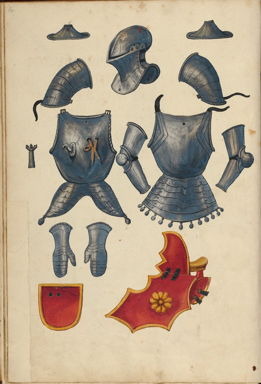 Armure de tournoi - Unknown artist