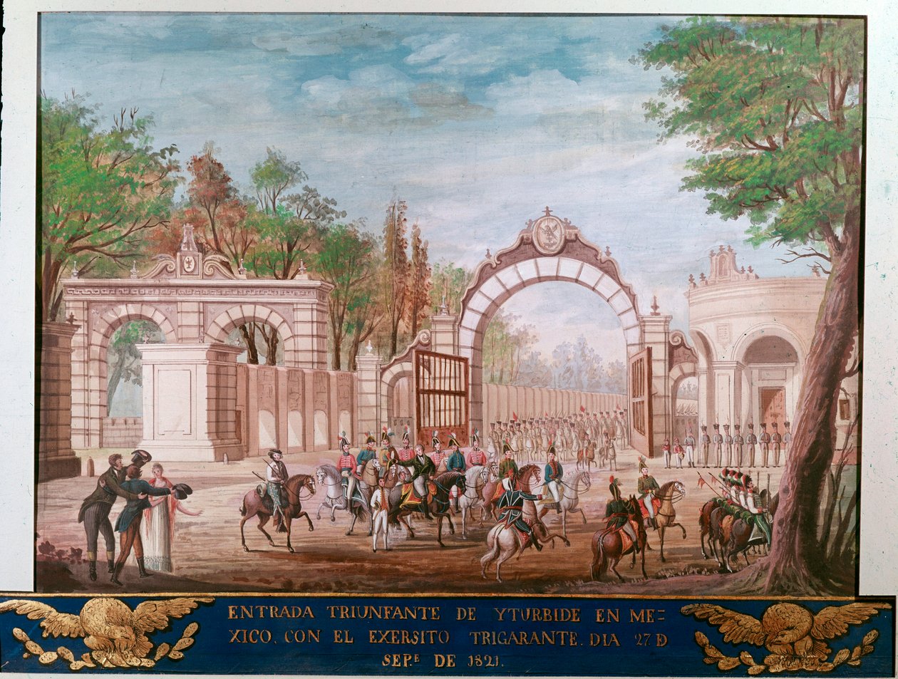 Entrée triomphale d