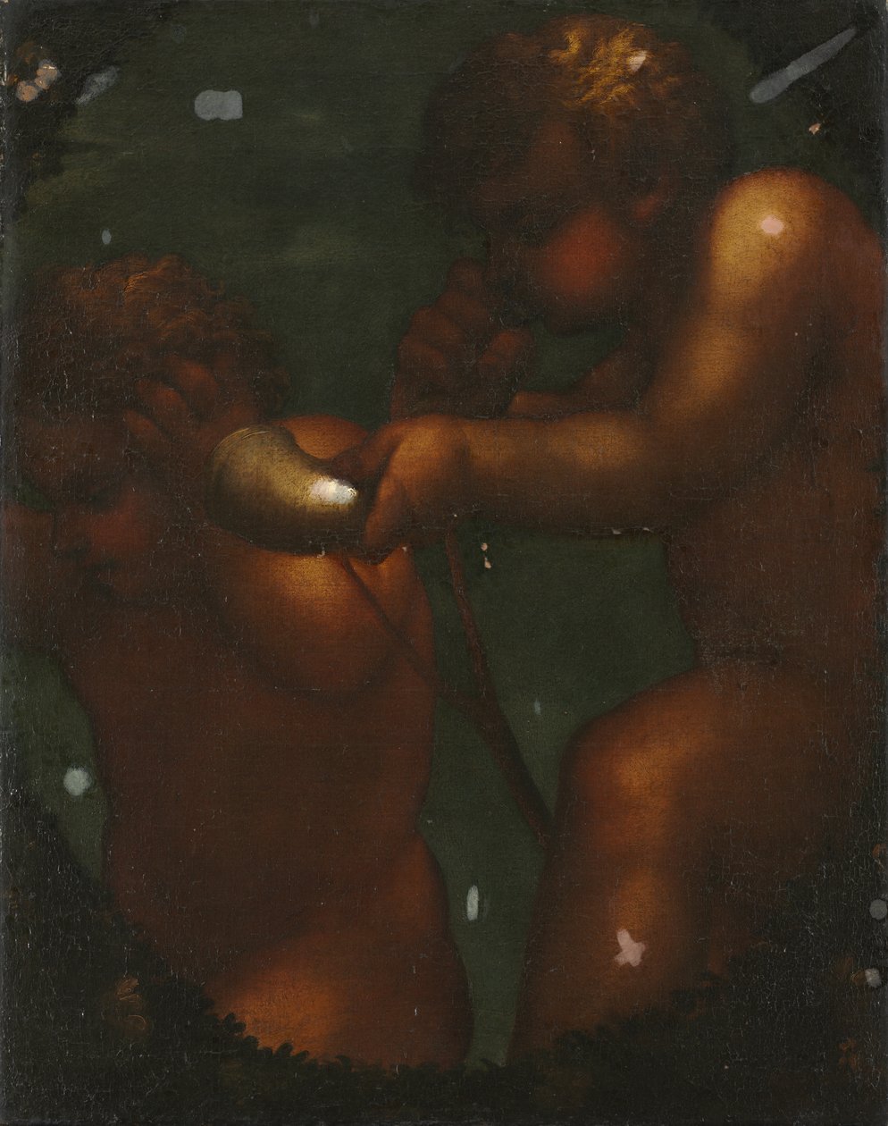 Deux putti - Unknown artist