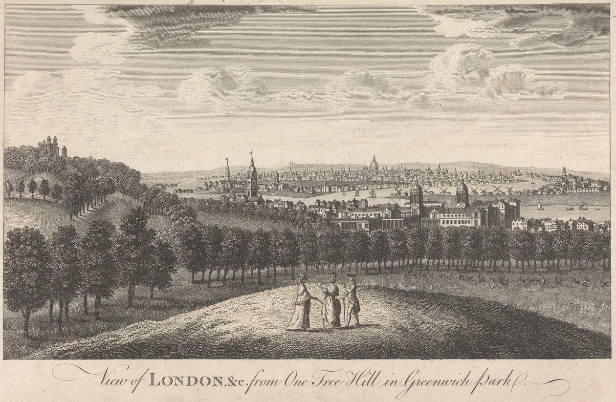 Vue de Londres et de l