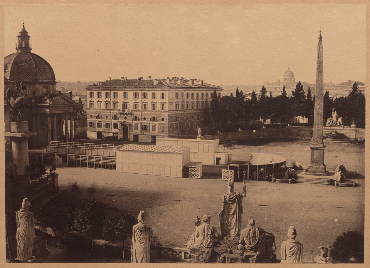 Vue de Rome - Unknown artist