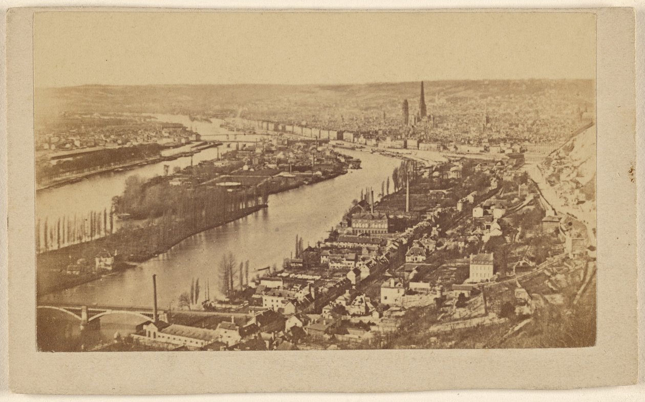 [Vue de Rouen, France] - Unknown artist
