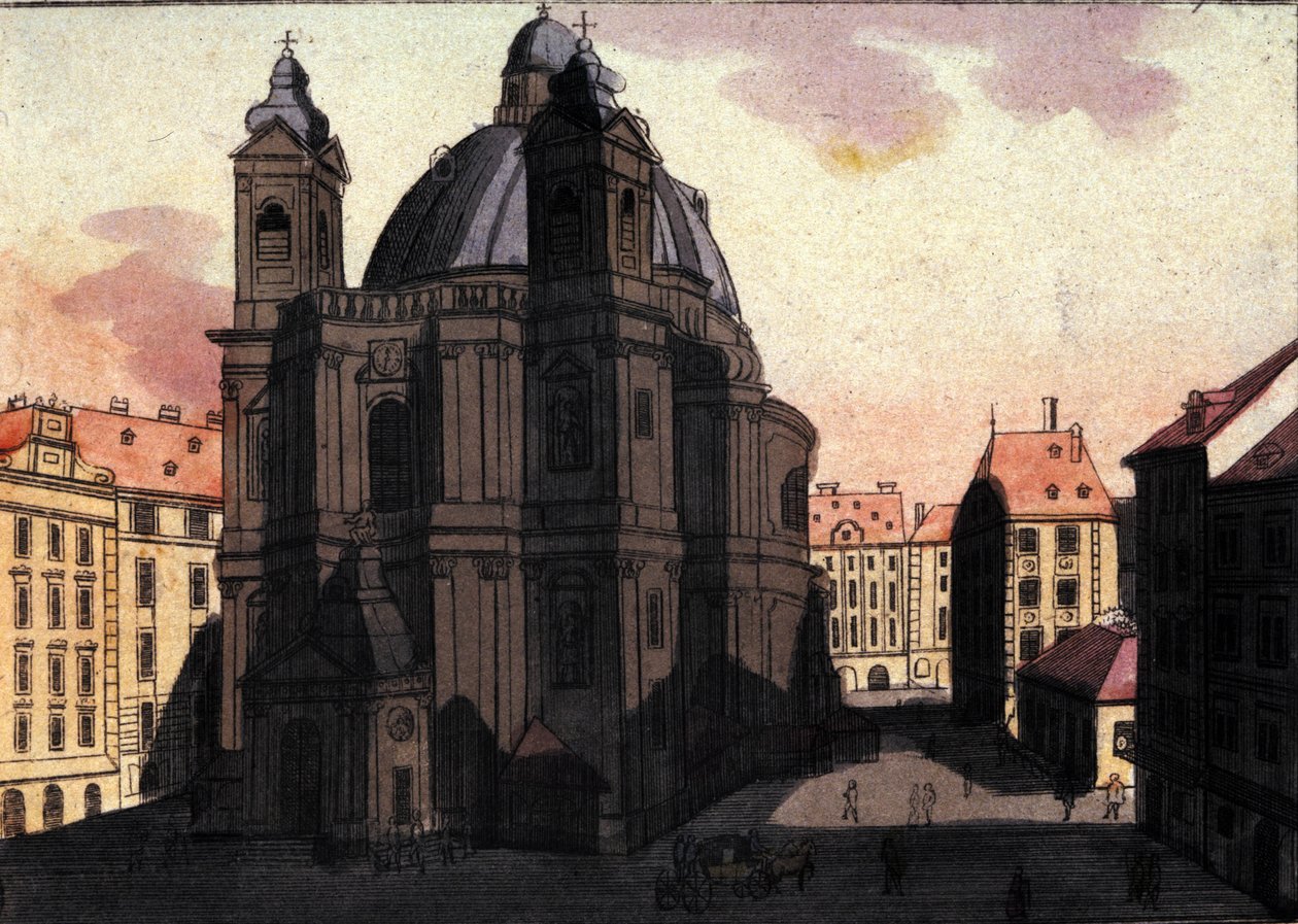 Vue de la place et de l