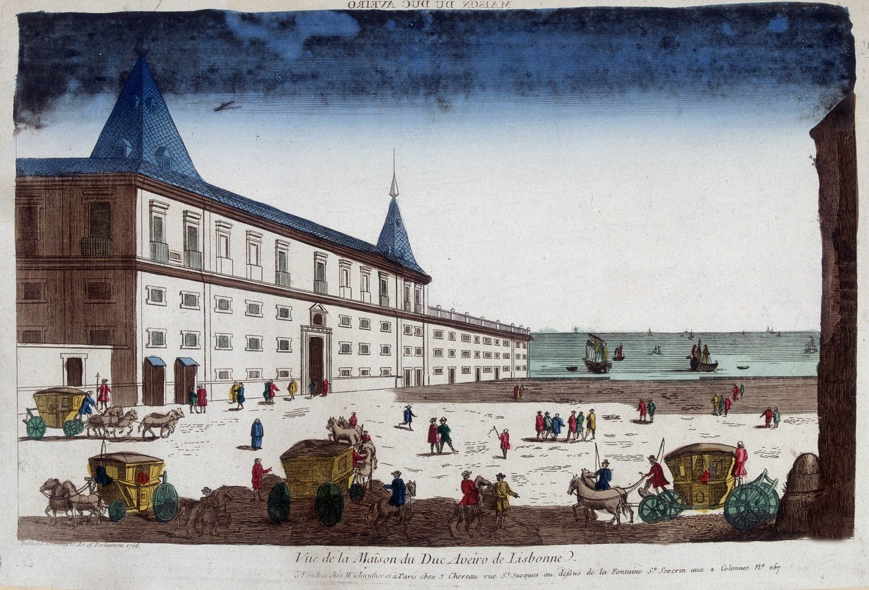 Vue de la maison du duc d
