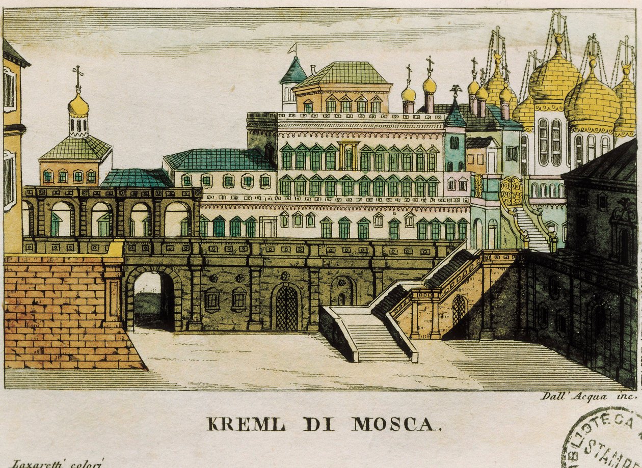 Vue du Kremlin, Moscou, Russie, des voyages de Saint-Pétersbourg à l
