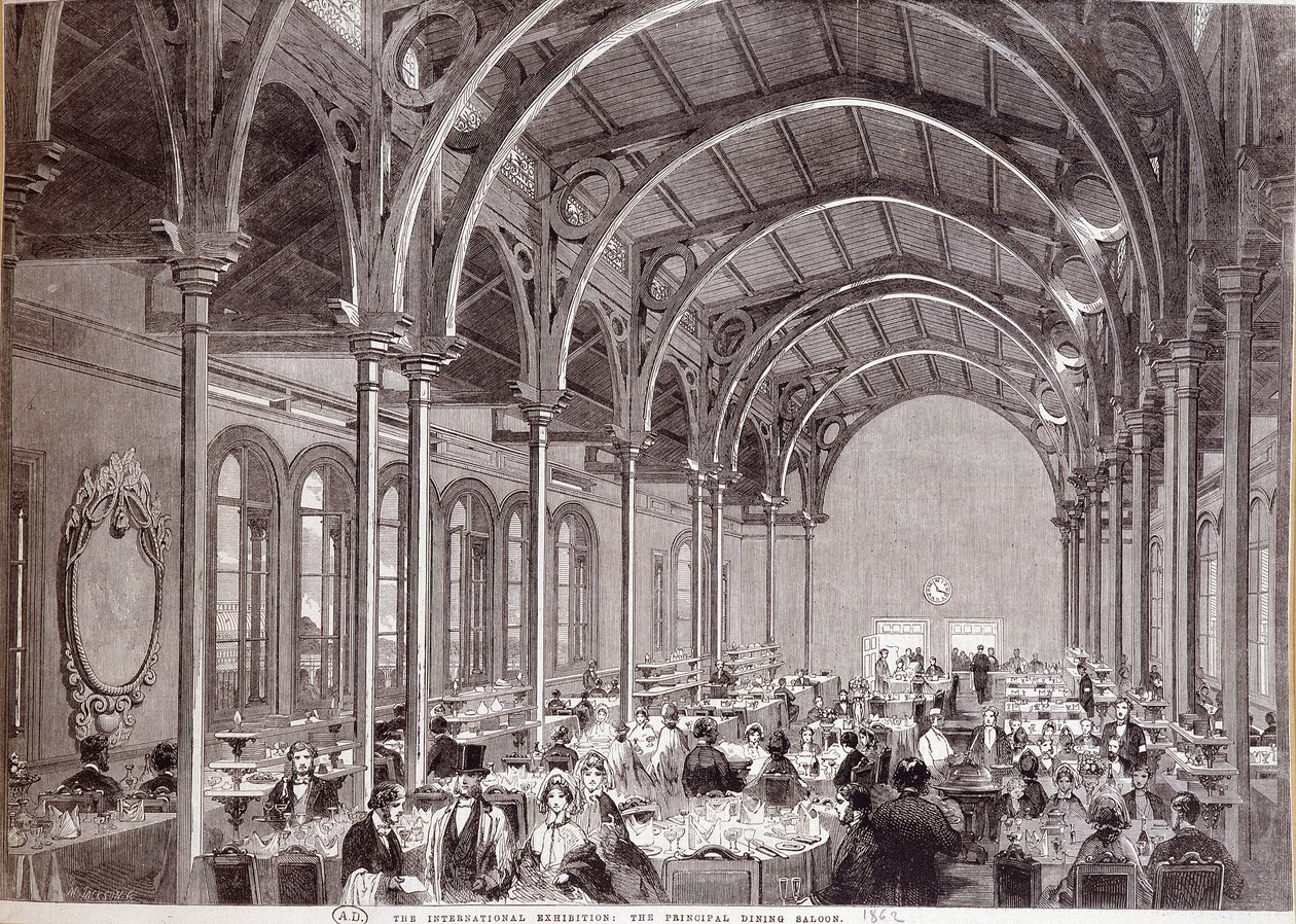 Vue du restaurant principal à l
