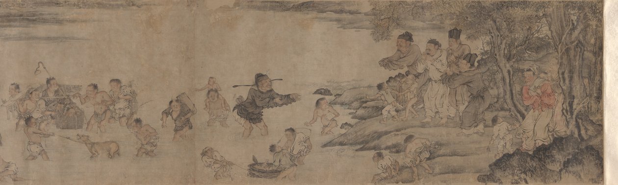 Yang Pu déménage sa famille - Unknown artist