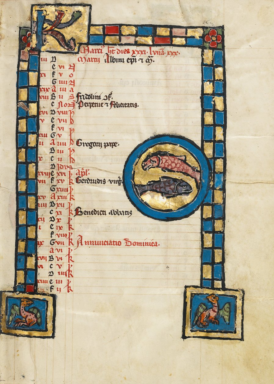 Signe zodiacal des Poissons - Unknown artist