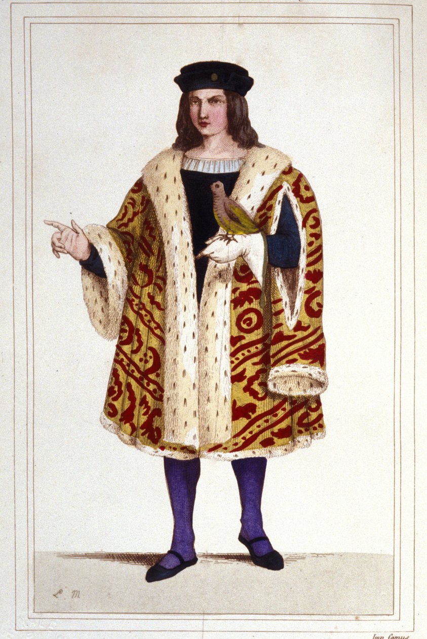 Portrait de Guillaume de Montmorency (ca. 1453 - 1531) (gravure de 1830) - Unknown artist