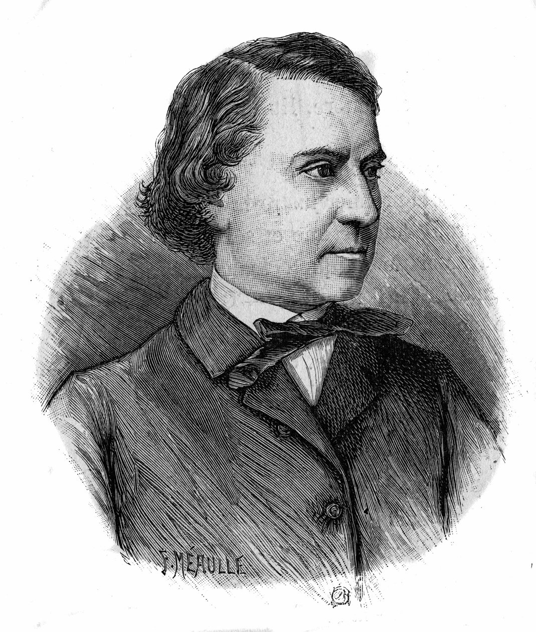 Portrait de Louis Blanc, homme politique et historien français (1811-1882). - Unknown artist
