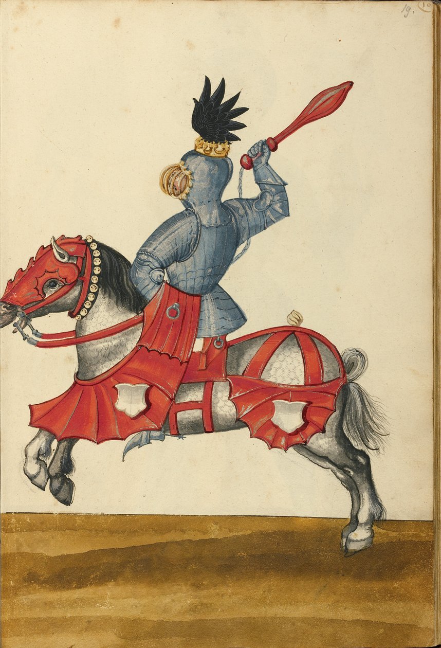 Un cavalier en armure - Unknown artist/maker
