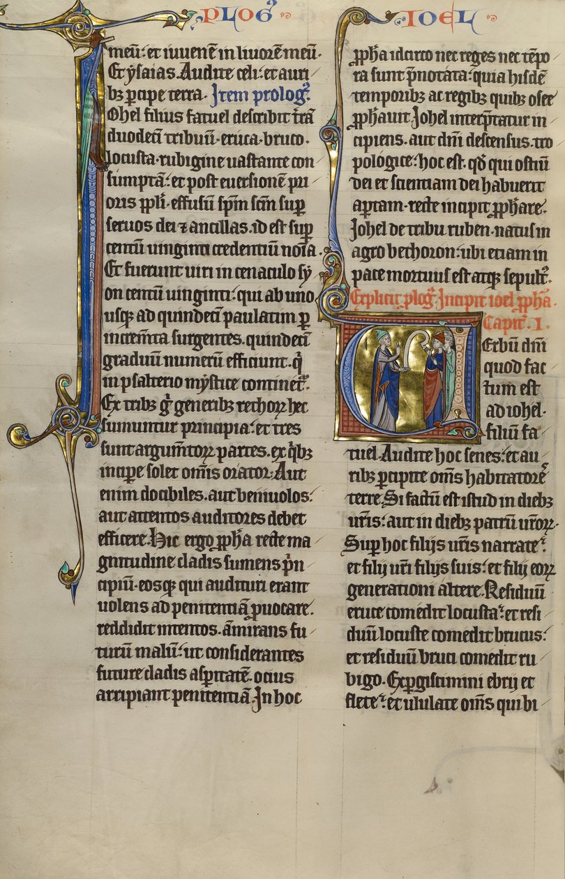 Initial V : Joël parle aux anciens - Unknown artist/maker