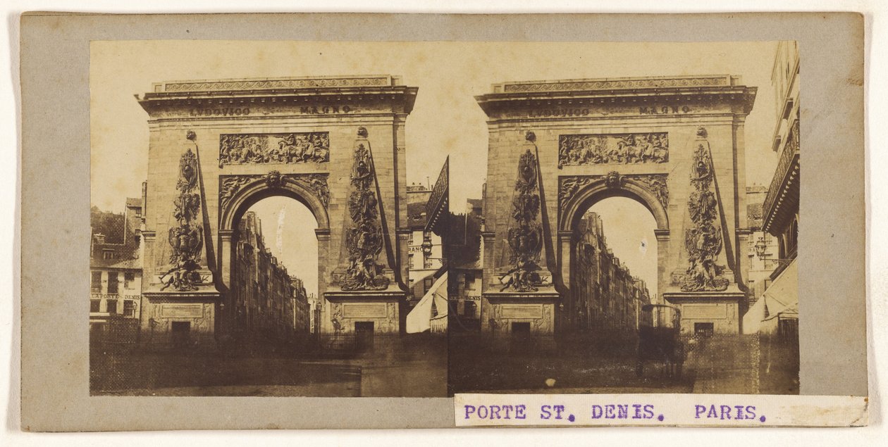 [Porte St Denis] - Unknown artist/maker