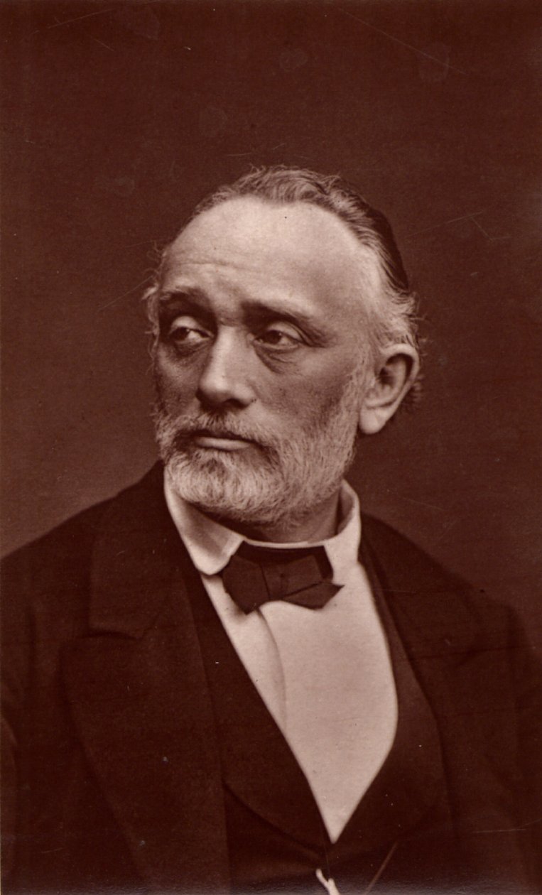 (Friedrich Karl Christian) Ludwig Büchner (1824-1899) philosophe, physiologiste et médecin allemand - Unknown photographer