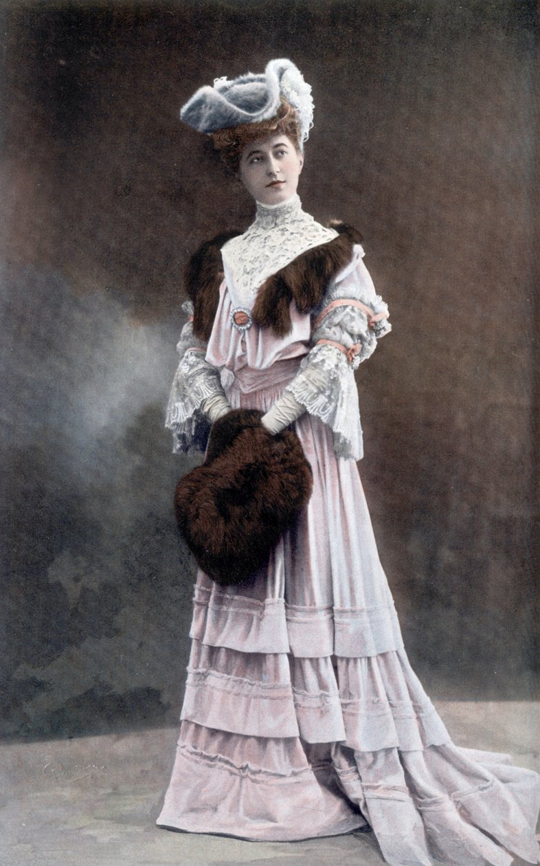 Comédienne française Gabrielle Dorziat (1880-1979) photo par Reutlinger du journal français "Le Théâtre" septembre 1905 - Unknown photographer