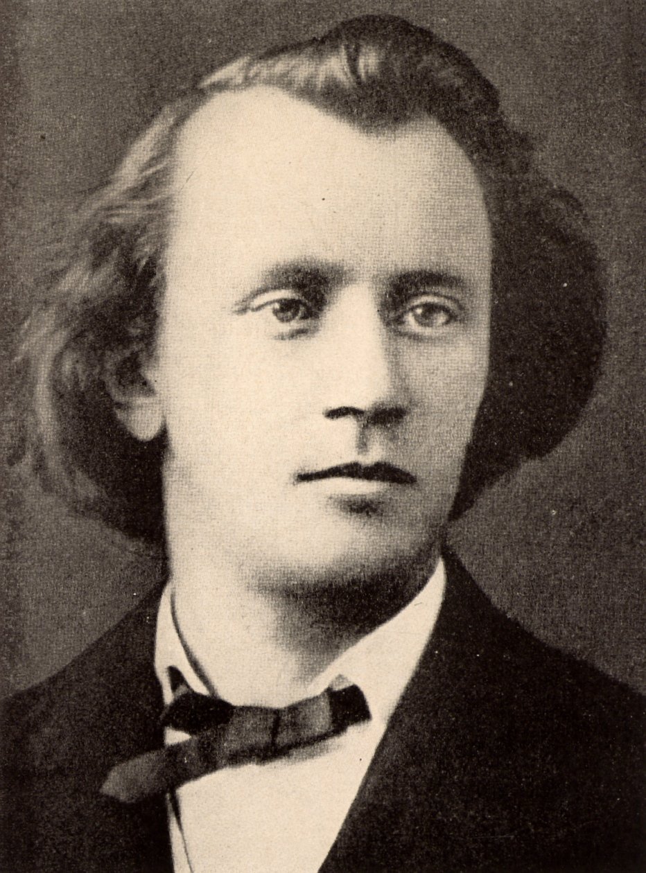 Johannes Brahms (1833-1897) compositeur allemand - Unknown photographer