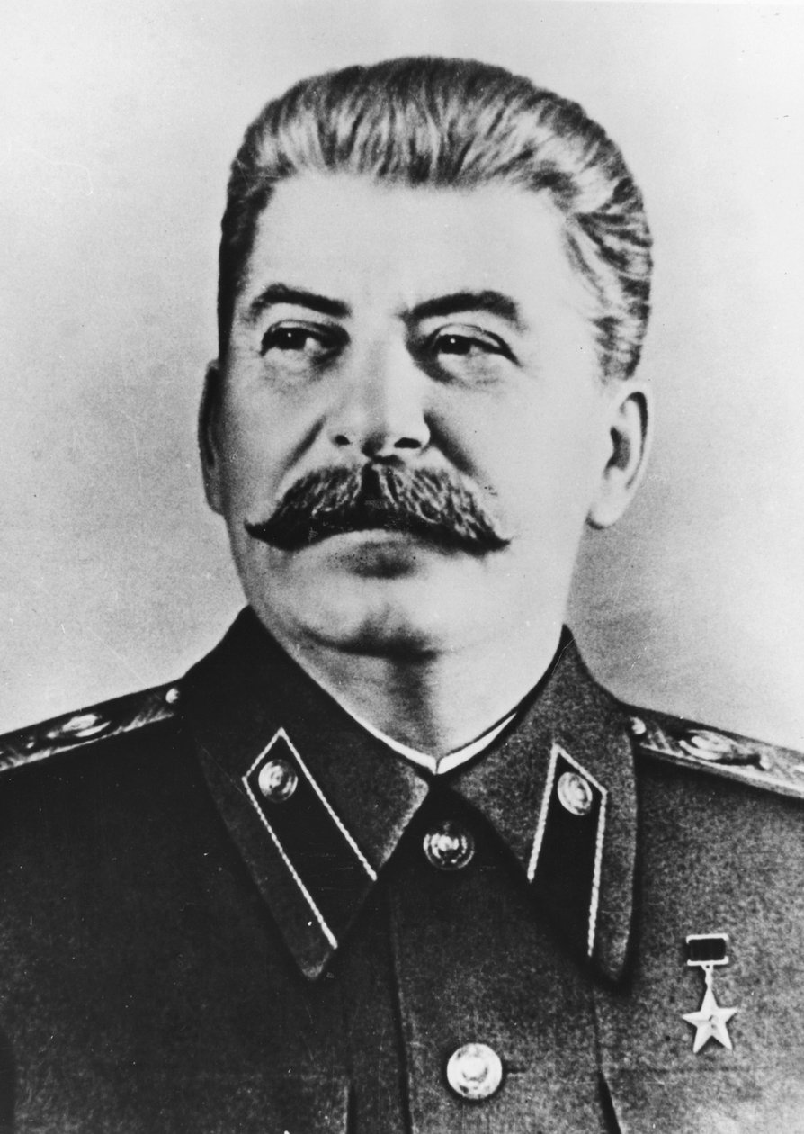 Joseph Staline (photo n/b) - Unknown photographer