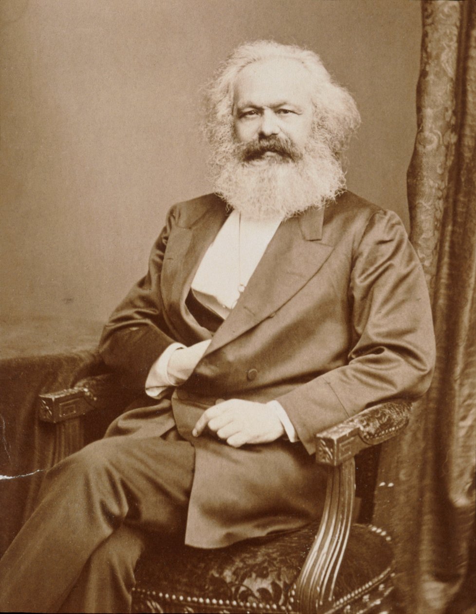 Karl Marx (photo) - Unknown photographer