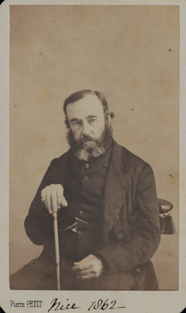 Lieutenant-général Sir James Outram en civil, Nice, 1862 - Unknown