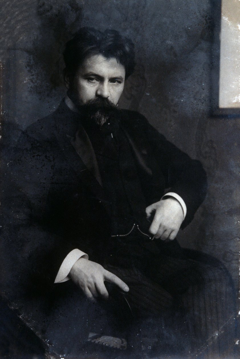 Portrait d'Arthur Nikisch (photo n/b) | Estampe d'art