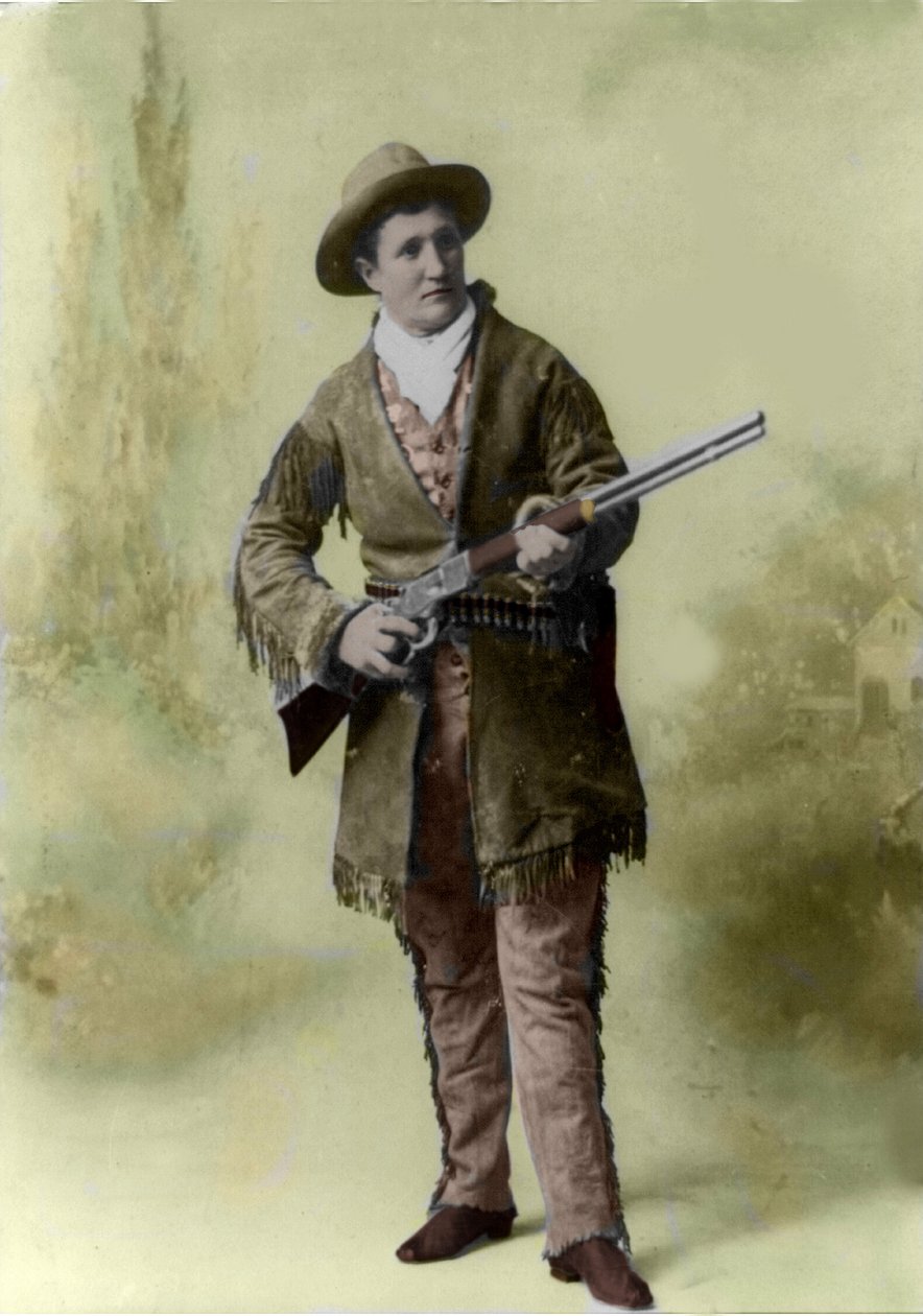 Portrait de Calamity Jane (1852-1903) (Martha Canary 1852-1903) en 1895 - Unknown photographer