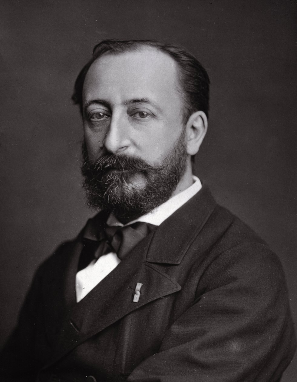 Portrait de Camille Saint-Saëns (1835 - 1921), compositeur français - Unknown photographer
